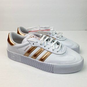 Adidas Original Samba Rose Platform Shoes White